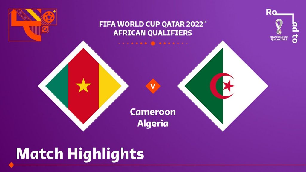 Match barrage Coupe du Monde FIFA-Qatar 2022 : Cameroun 0-1 Algérie