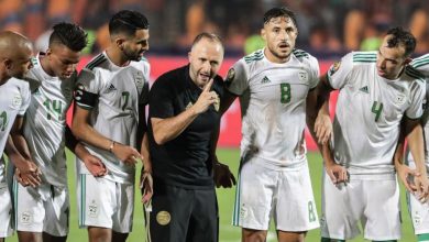 Belmadi en compagine des joueurs