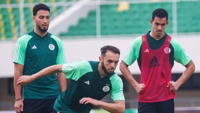 Ramy Bensebaïni, Amine Gouiri et Aissa Mandi