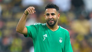 Riyad Mahrez avec le Al-Ahli SC