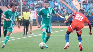 Yassine Benzia lors des éliminatoires de la CAN