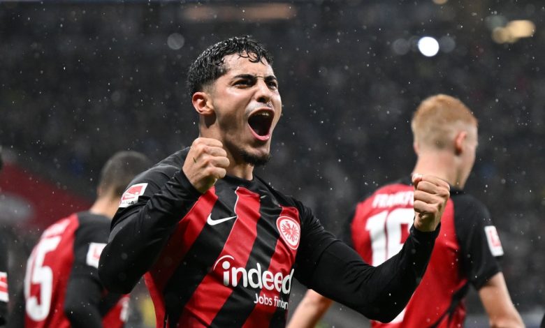 Farès Chaïbi buteur en Bundesliga avec l-Eintracht Francfort