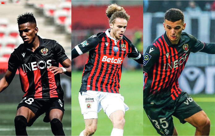 Hichem Boudaoui, Bilal Brahimi et Badreddine Bouanani