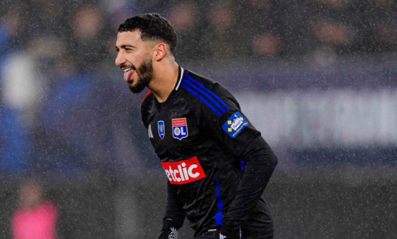 Said Benrahma marque un superbe coup franc en Coupe de France