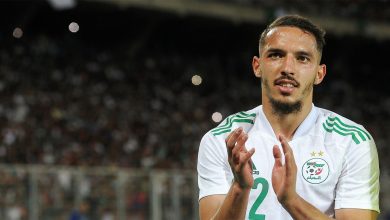 Ismaël Bennacer avec l-équipe nationale d-Algérie