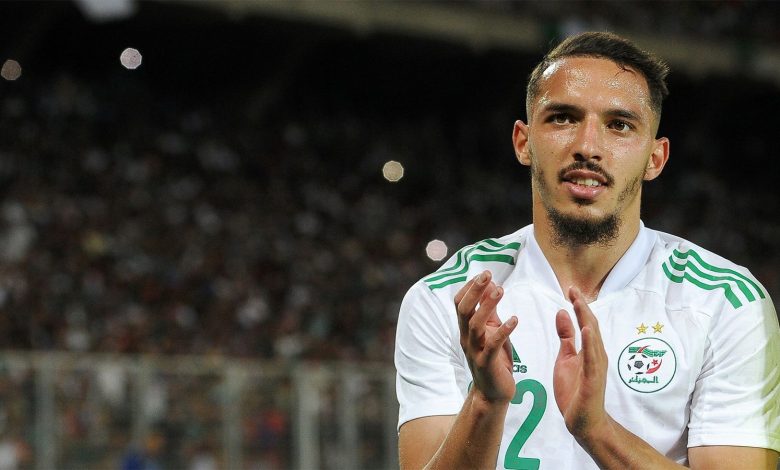 Ismaël Bennacer avec l-équipe nationale d-Algérie