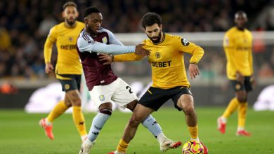 Ait-Nouri face à Aston-Villa