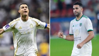 Cristiano Ronaldo et Riyad Mahrez