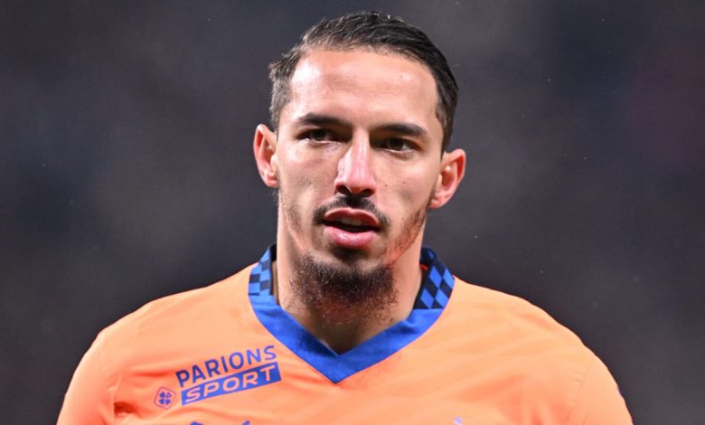 ismaël bennacer avec 'Olympique de Marseille