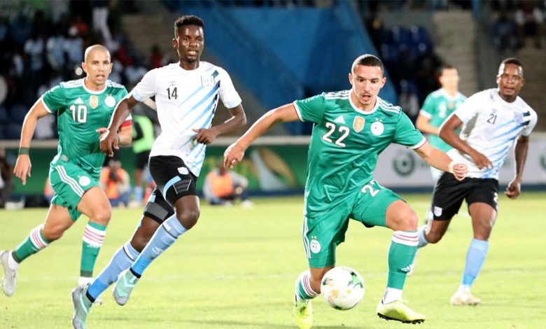Ismaël Bennacer et Islam Simani face au Botswana