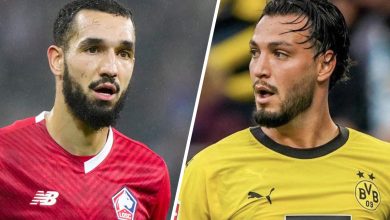 Nabil Bentaleb et Ramy Bensebaini