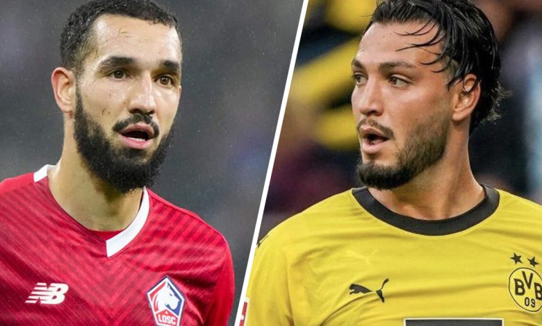 Nabil Bentaleb et Ramy Bensebaini