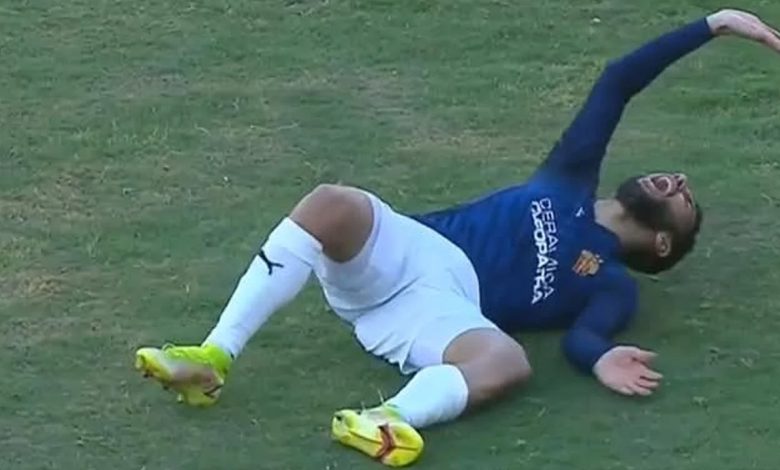 Kendouci, victime d’une terrible blessure