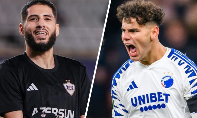 Yassine Benzia et Amin Chiakha