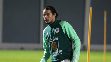 Hadj Moussa avec l'équipe nationale d'Algérie