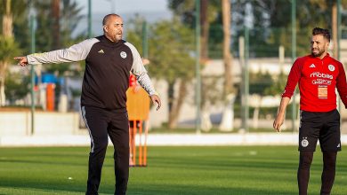 Bougherra à l'Entrainement