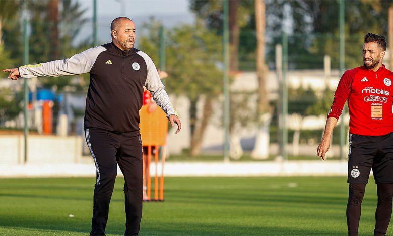 Bougherra à l'Entrainement