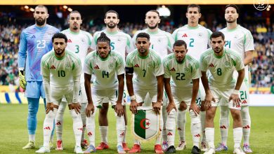 L'équipe nationale d'Algérie