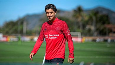 Ibrahim Maza avec le bayer Leverkussen