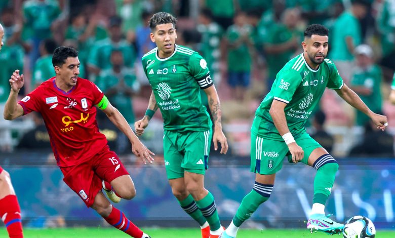 Riyad Mahrez avec Al-Ahli FC de Djeddah