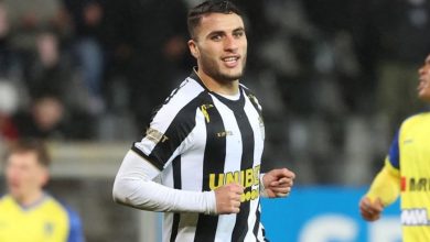Yacine Titraoui avec Charleroi en UEFA Conference