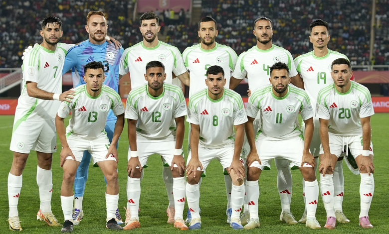 L’équipe nationale algérienne des joueurs locaux
