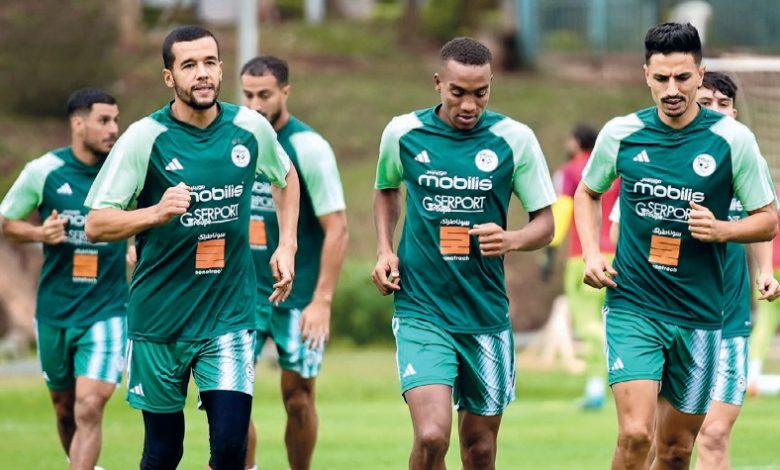 Séance d'entrainement de de l’EN A’