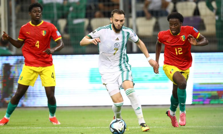 Amine Gouiri face à la Guinée