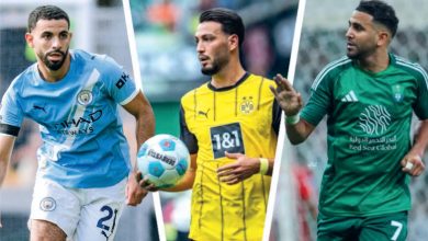 Ait-Nouri, Ramy Bensebaini et Riyad Mahrez
