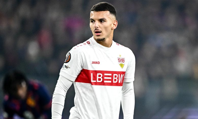 Badreddine Bouanani avec le VfB Stuttgart