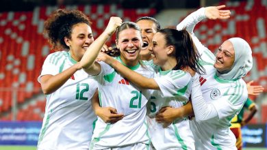 Joie de L’équipe nationale féminine