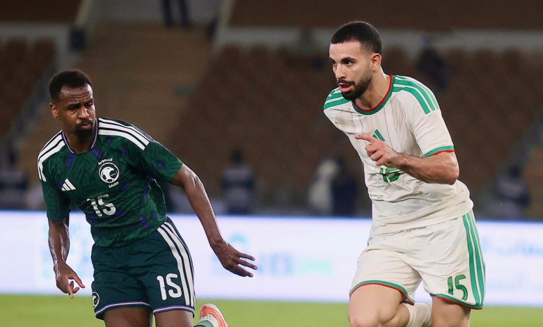 Rayan Aït-Nouri face à l'Arabie Saoudite