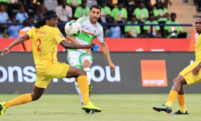 Scène du match Algérie-Zimbabwé