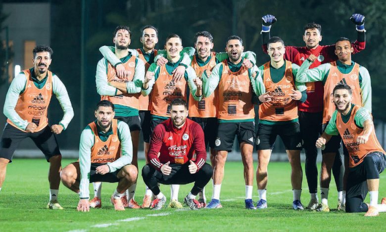 L'équipe nationale à Rabat