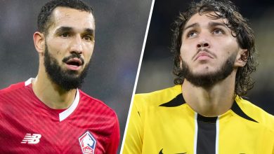 Nabil Bentaleb et Jaouen Hadjam