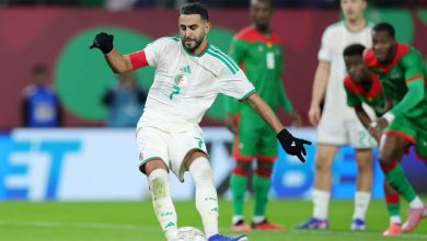 Riyad Mahrez buteur face au Burkina Faso