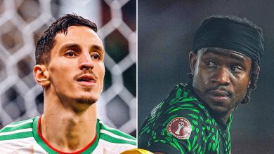 Adil Boulbina (Algérie) et Ademola Lookman (Nigeria)