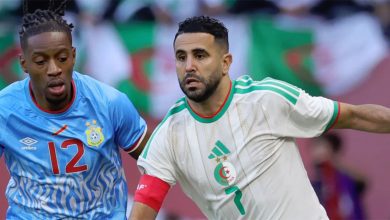 Riyad Mahrez face à la RD Congo