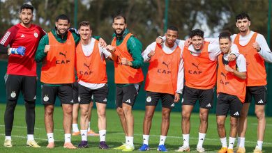 Séance d'entrainement