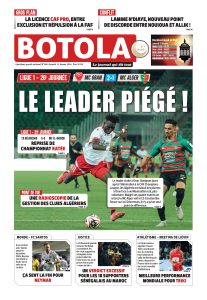 Une de Botola du 21 février 2026