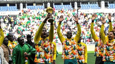 Le Sénégal brandit son trophée au stade de France