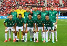 L'équipe nationale de la Bolivie